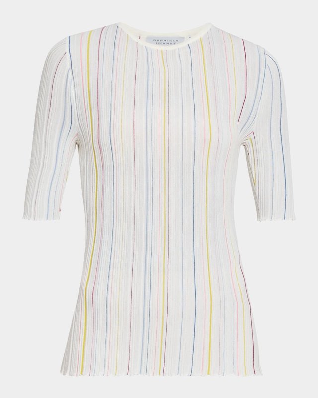 Fitz Stripe Wool Top